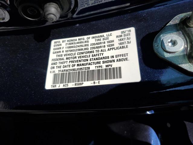 2018 HONDA CR-V TOURI 7FARW2H90JE057228
