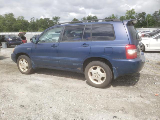 TOYOTA HIGHLANDER 2004 blue  gas JTEEP21A840050747 photo #3