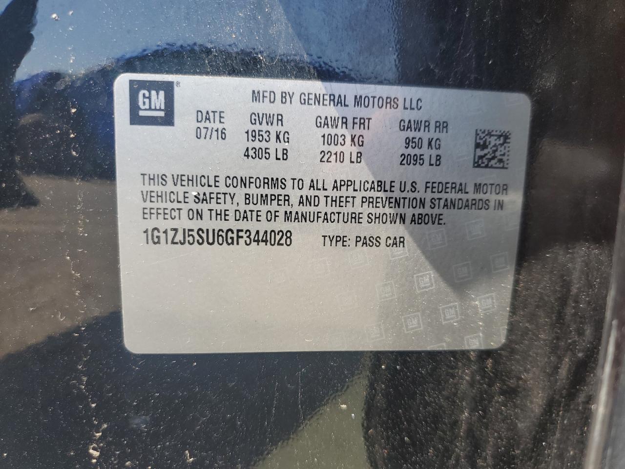 CHEVROLET MALIBU HYBRID