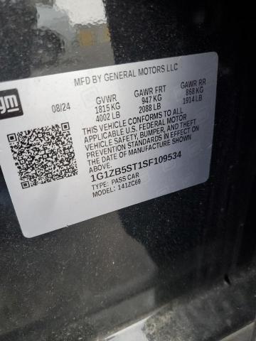 2025 CHEVROLET MALIBU LS 1G1ZB5ST1SF109534