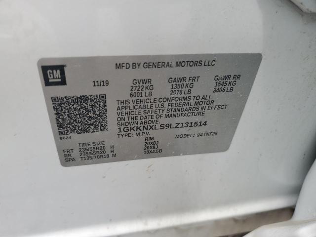 2020 GMC ACADIA DEN 1GKKNXLS9LZ131514