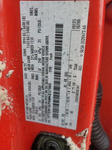 2021 FORD F150 SUPER 1FTEW1EP9MKE37585