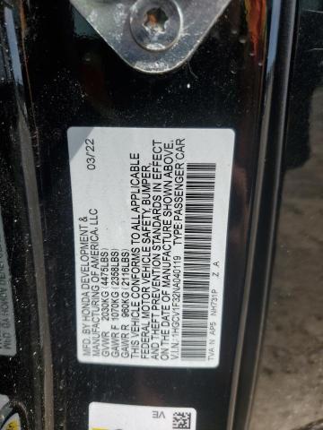2022 HONDA ACCORD SPORT - 1HGCV1F32NA040119