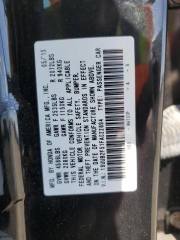 2015 ACURA TLX TECH 19UUB2F51FA022894