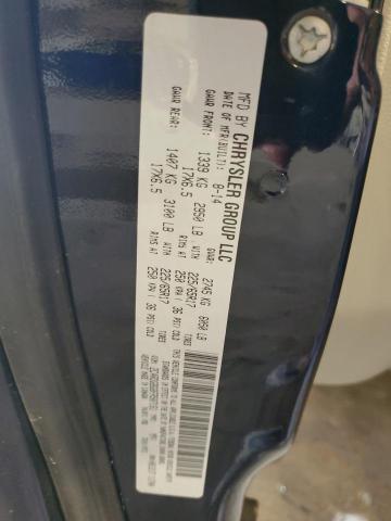 2015 DODGE GRAND CARA 2C4RDGBG8FR507161