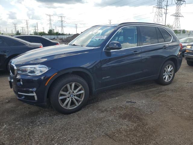 BMW X5 XDRIVE3 2015 blue  diesel 5UXKS4C55F0J99071 photo #1