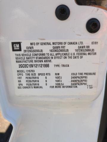 2002 CHEVROLET SILVERADO #3285742699