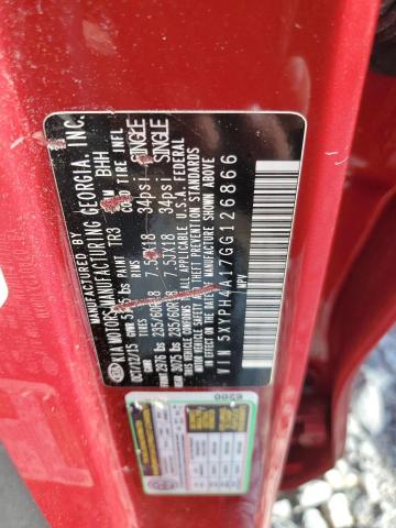 2016 KIA SORENTO EX 5XYPH4A17GG126866