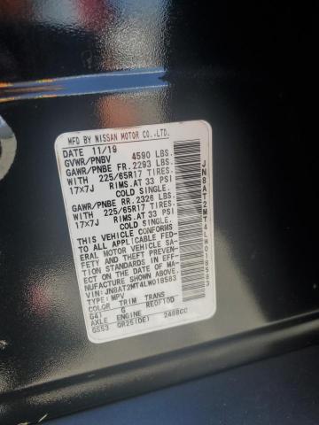 2020 NISSAN ROGUE S JN8AT2MT4LW018583