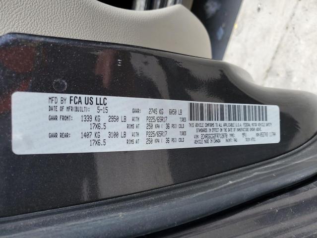 2015 DODGE GRAND CARA 2C4RDGCG2FR712070