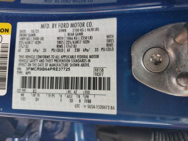 2023 FORD BRONCO SPO 3FMCR9B64PRE37725