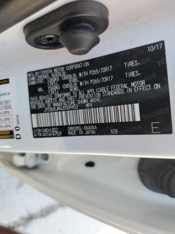 2018 TOYOTA 4RUNNER SR5/SR5 PREMIUM JTEBU5JR4J5509452
