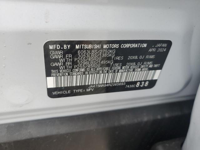 2024 MITSUBISHI OUTLANDER JA4T5WA94RZ065693