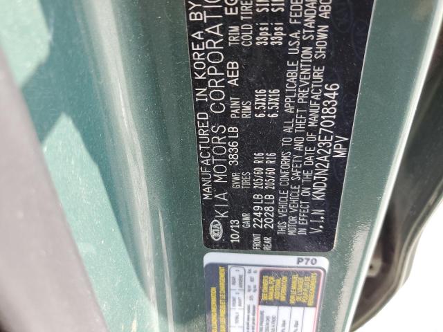 2014 KIA SOUL - KNDJN2A23E7018346