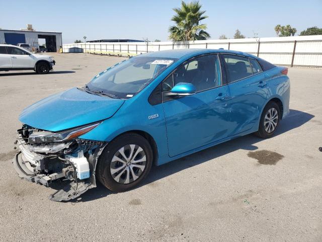 TOYOTA PRIUS PRIM 2021 blue  hybrid engine JTDKAMFP0M3165634 photo #1