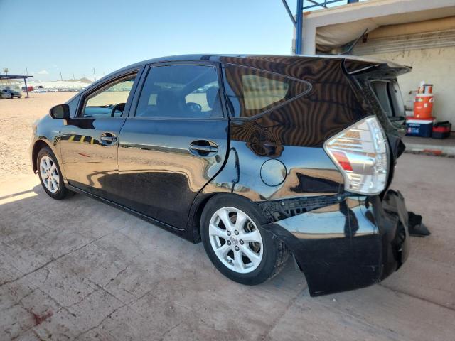 TOYOTA PRIUS V 2014 black station hybrid engine JTDZN3EU2EJ013291 photo #3