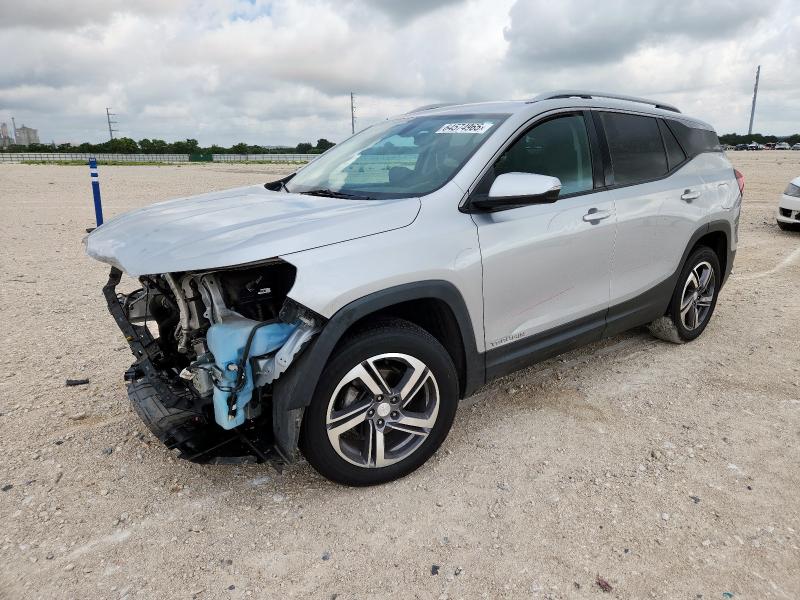 GMC TERRAIN SL 2019 silver  gas 3GKALVEV1KL239578 photo #1