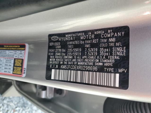 2024 HYUNDAI TUCSON XRT KM8JFCDEXRU298696