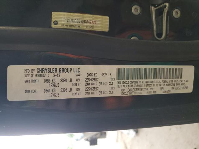 2014 JEEP COMPASS LA - 1C4NJDEB7ED647774