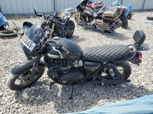 TRIUMPH MOTORCYCLE BONNEVILLE 2017 black  gas SMTD40HL6HT798505 photo #4
