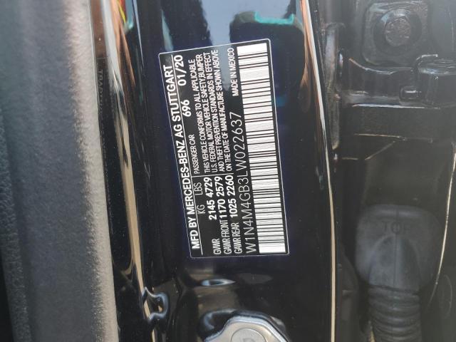 2020 MERCEDES-BENZ GLB 250 W1N4M4GB3LW022637