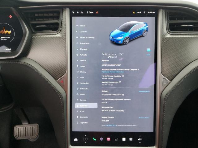 2019 TESLA MODEL X 5YJXCAE24KF141647