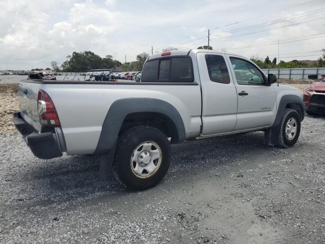 TOYOTA TACOMA ACC 2009 silver club cab gas 5TEUU42N89Z606830 photo #4