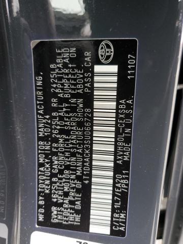 2025 TOYOTA CAMRY XSE - 4T1DAACK3SU066728