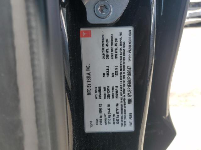 2018 TESLA MODEL 3 5YJ3E1EA9JF109047