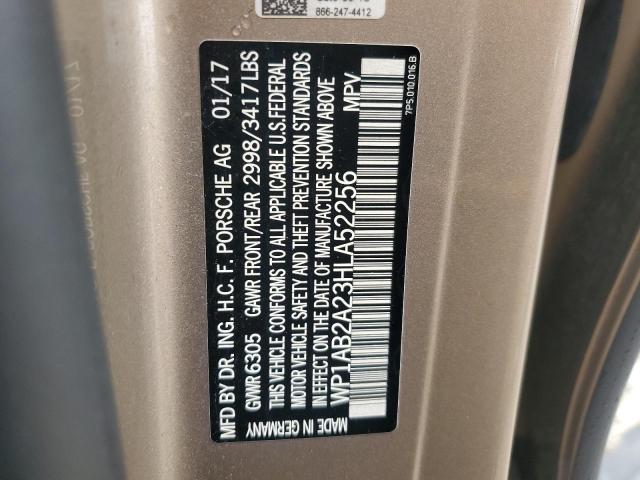 2017 PORSCHE CAYENNE S WP1AB2A23HLA52256