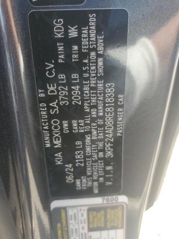 2024 KIA FORTE LX - 3KPF24AD8RE818383