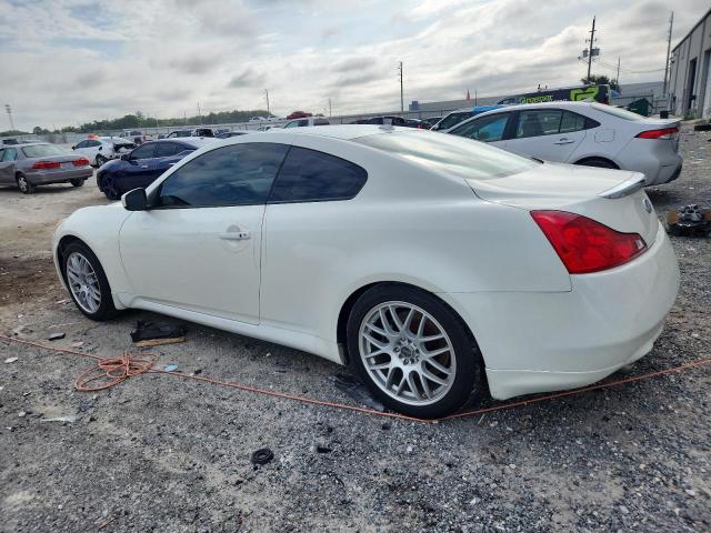 INFINITI G37 BASE 2008 white  gas JNKCV64E58M129636 photo #3