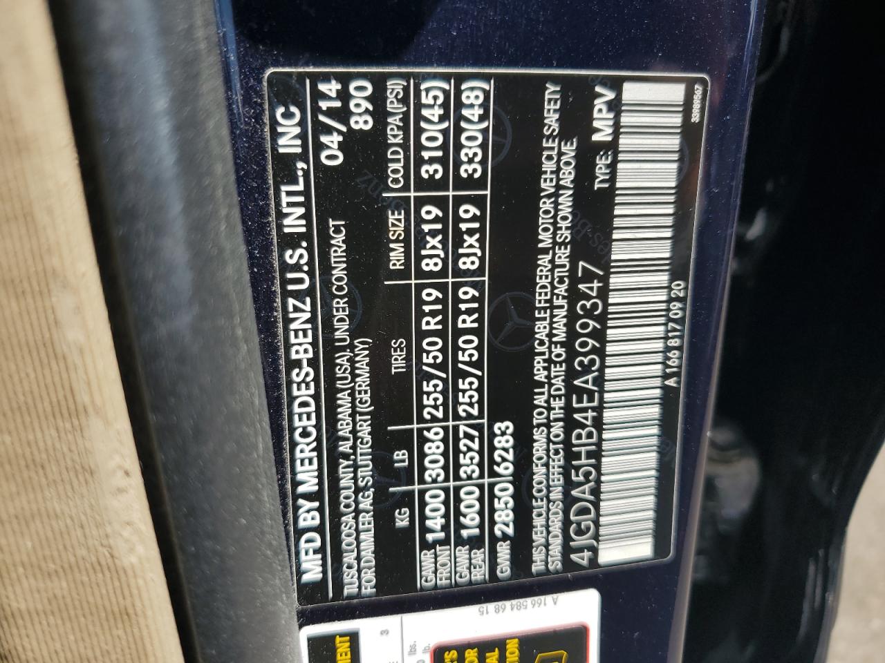 MERCEDES-BENZ M-CLASS 350 4MATIC