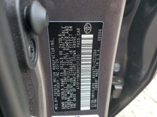 2024 TOYOTA CAMRY XLE 4T1F11BK9RU127293