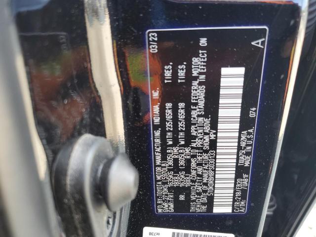 2023 TOYOTA HIGHLANDER 5TDKDRBH8PS030133