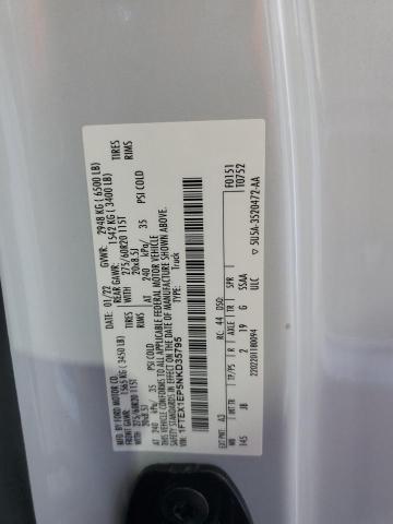 2022 FORD F150 SUPER CAB 1FTEX1EP5NKD35795