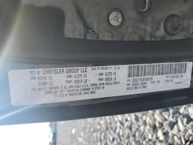 2014 DODGE CHALLENGER - 2C3CDYAG2EH250195