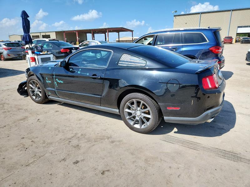FORD MUSTANG 2012 black coupe gas 1ZVBP8AM3C5214411 photo #3