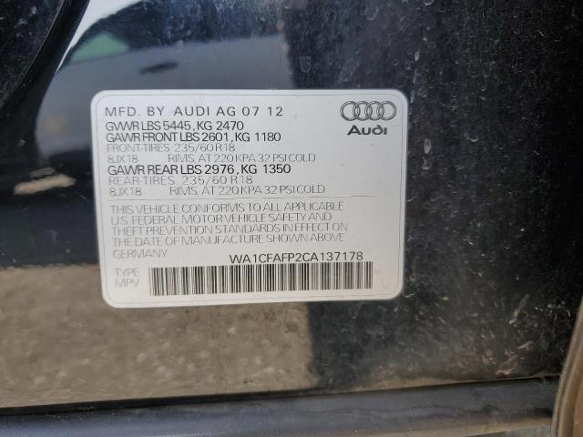 wa1cfafp2ca137178 - 2012 Audi q5 premium - #63379265