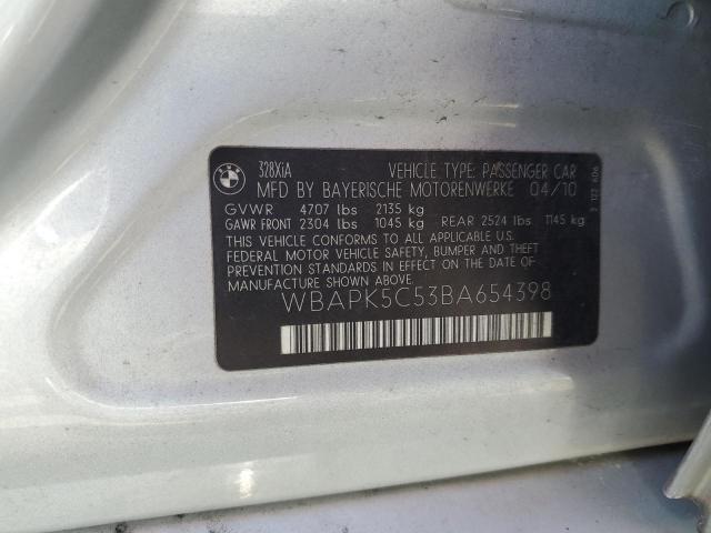 2011 BMW 328 XI SUL - WBAPK5C53BA654398
