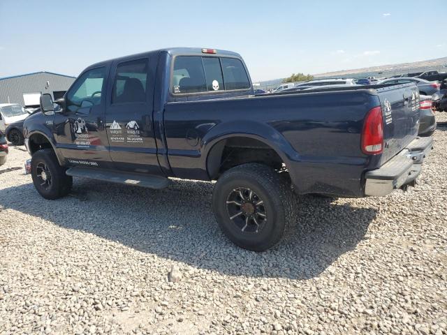 FORD F250 SUPER 2002 blue  gas 1FTNW21SX2EC47967 photo #3