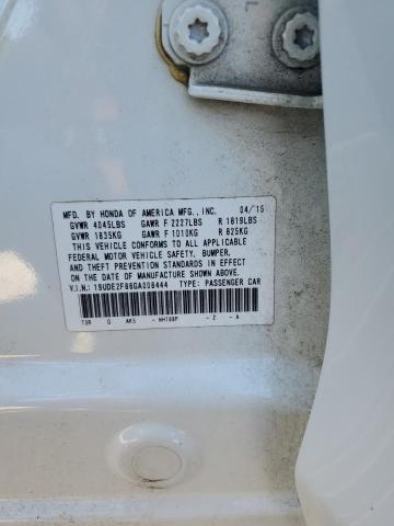 2016 ACURA ILX PREMIU 19UDE2F86GA008444