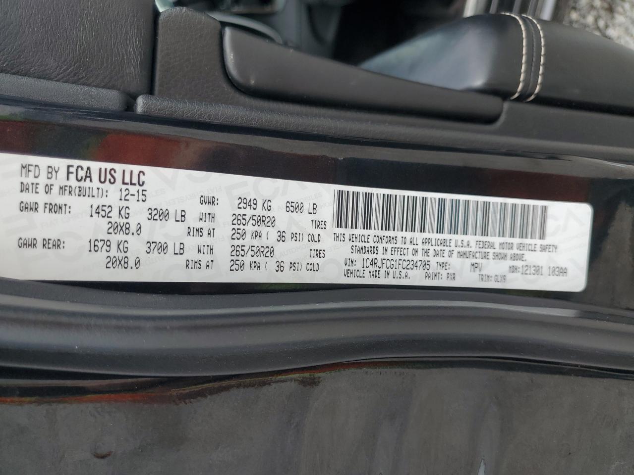 JEEP GRAND CHEROKEE OVERLAND