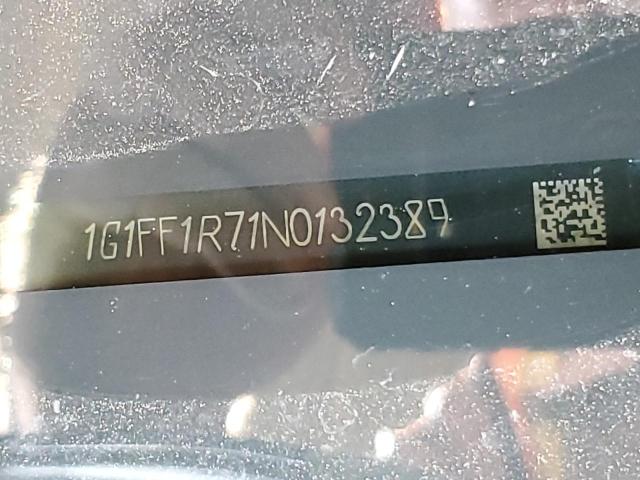 2022 CHEVROLET CAMARO LT1 1G1FF1R71N0132389