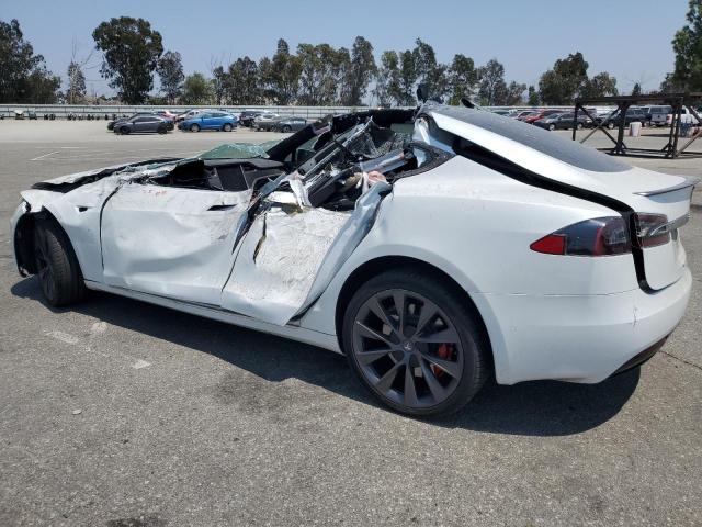 TESLA MODEL S 2019 white  electric 5YJSA1E46KF331354 photo #3
