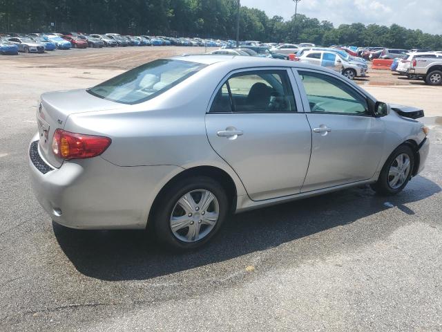 TOYOTA COROLLA BA 2009 silver  gas 2T1BU40E49C155282 photo #4