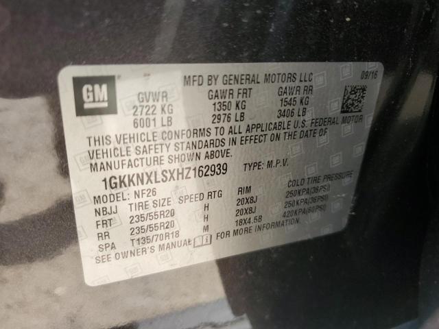 2017 GMC ACADIA DEN - 1GKKNXLSXHZ162939