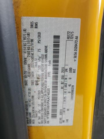 2023 FORD TRANSIT T- 1FTBR1X81PKA74025