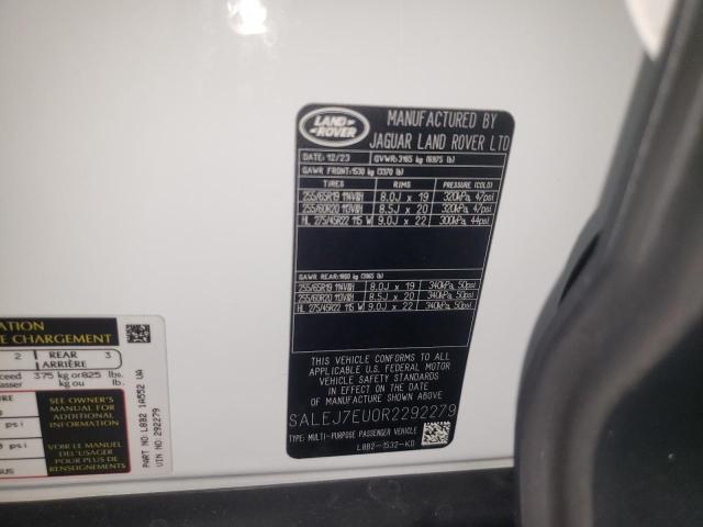 2024 LAND ROVER DEFENDER 1 SALEJ7EU0R2292279