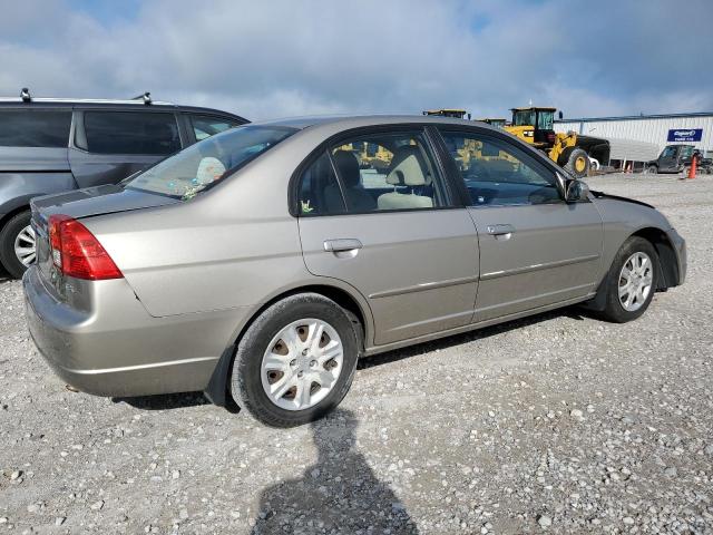 HONDA CIVIC EX 2003 gold  gas 2HGES26703H503142 photo #4